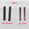 5-20 piezas conector FPC de carga USB de 78 pines para Samsung Galaxy Note 10 Lite N770F S20FE S20 FE A21S enchufe del cargador a bordo