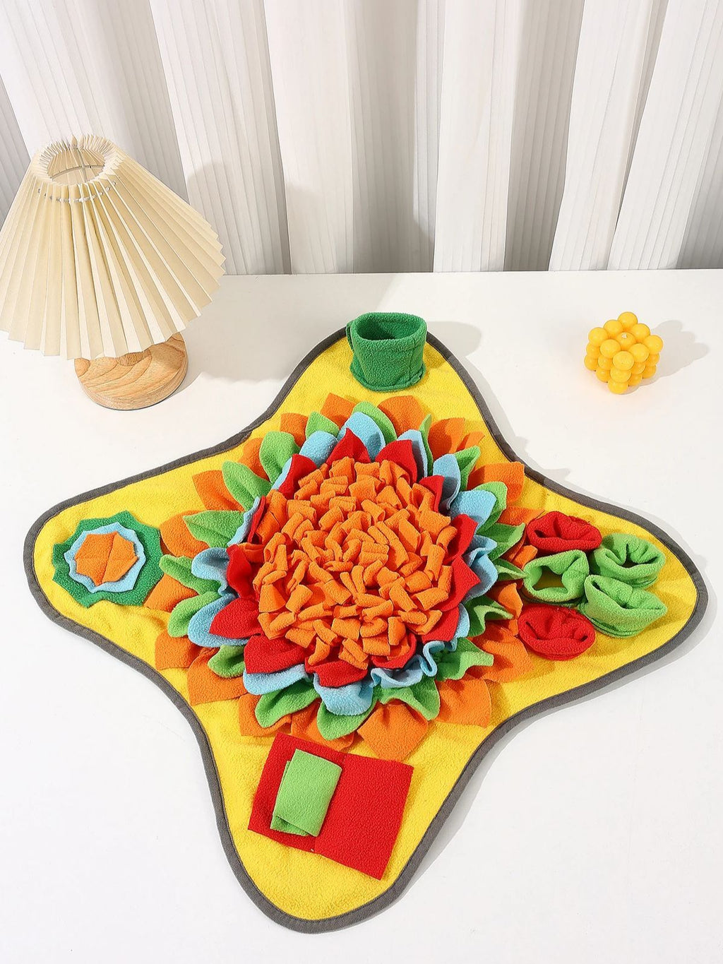 Buena calidad Estera de snuffle para mascotas para perros, rompecabezas de alimentación interactivo para comodidad y suavidad del aburrimiento