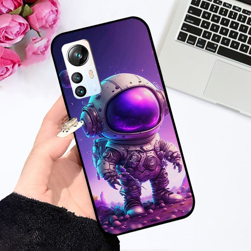Fundas para Blackview A85 lindo astronauta moda a prueba de golpes parachoques suave para Blackview A85 Coque BlackviewA85 A 85 Capa Fundas