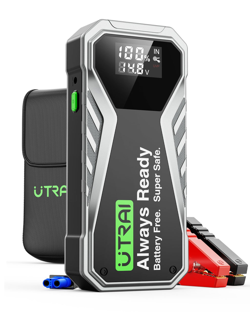 UTRAI-arrancador de batería de coche con súper condensador, batería súper segura, carga sin rápida, 1000A, portátil para dispositivo de arranque de refuerzo de emergencia