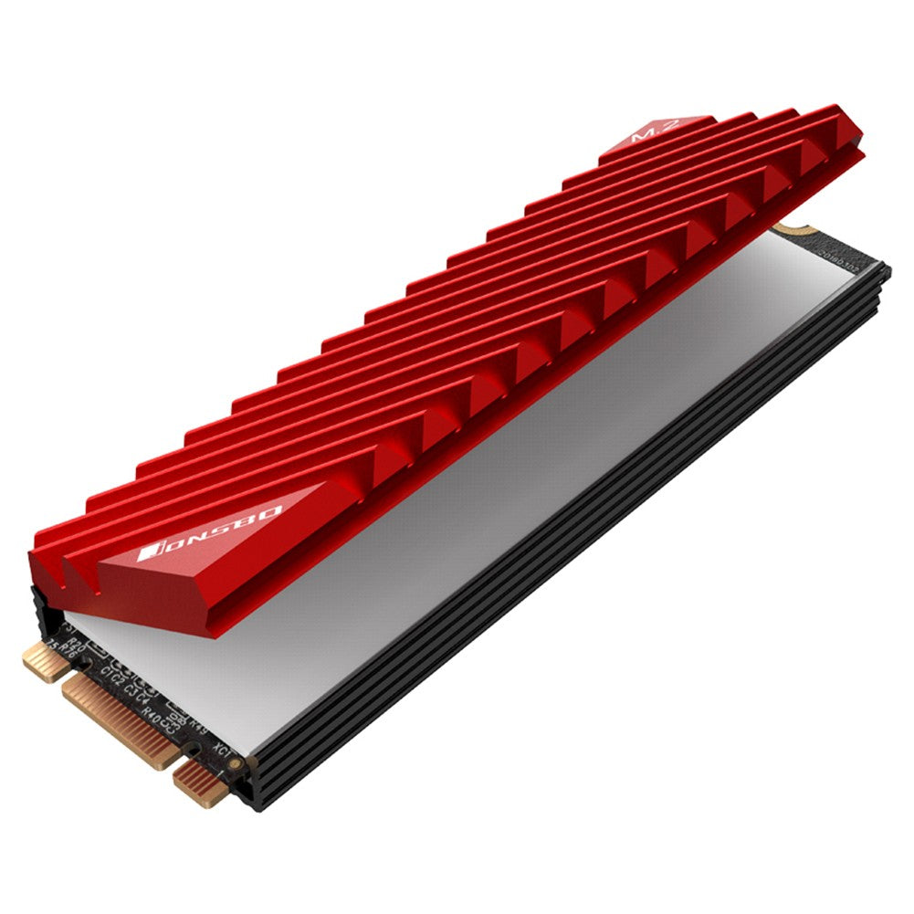Jonsbo-disipador de calor para radiador, almohadillas de refrigeración M.2 2280 NVMe SSD, disco de calor, disipador de calor de aluminio, almohadilla térmica para PC de escritorio m2