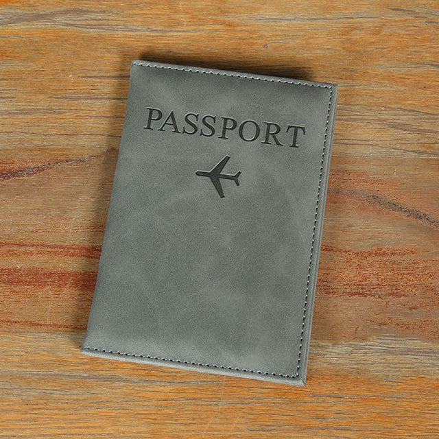 Amante el mapa del mundo cubierta de pasaporte estampado en caliente avión Simple mujeres hombres viaje pasaporte estuche protector moda regalo de boda