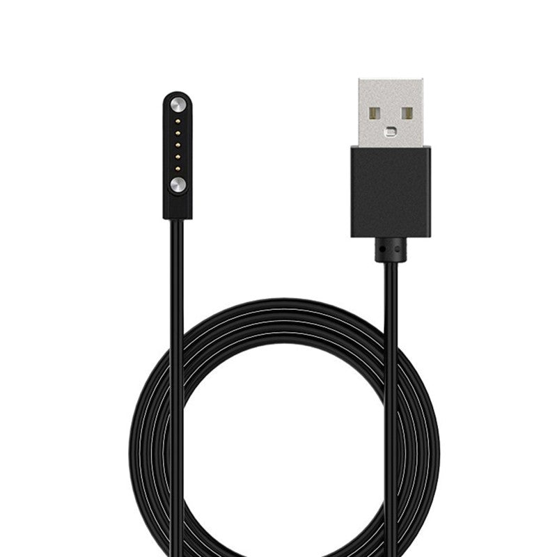 Cable cargador Universal estable adecuado para Smartwatch 5 pines y 12mm, Cable carga USB, adaptador corriente succión magnética