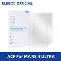 ELEGOO Juego de 5 Películas de Liberación ACF para Impresora 3D LCD MARS 4 ULTRA, Grosor de 0.3 mm, 225 * 160 mm, Admite Impresión 3 Veces Más Rápida