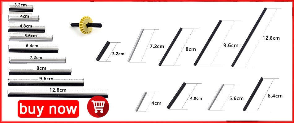 Piezas de bloques de construcción técnicos, palos de eje transversal MOC a granel, conectores de ejes de varilla, Kits de modelos de ladrillos, accesorios para coche