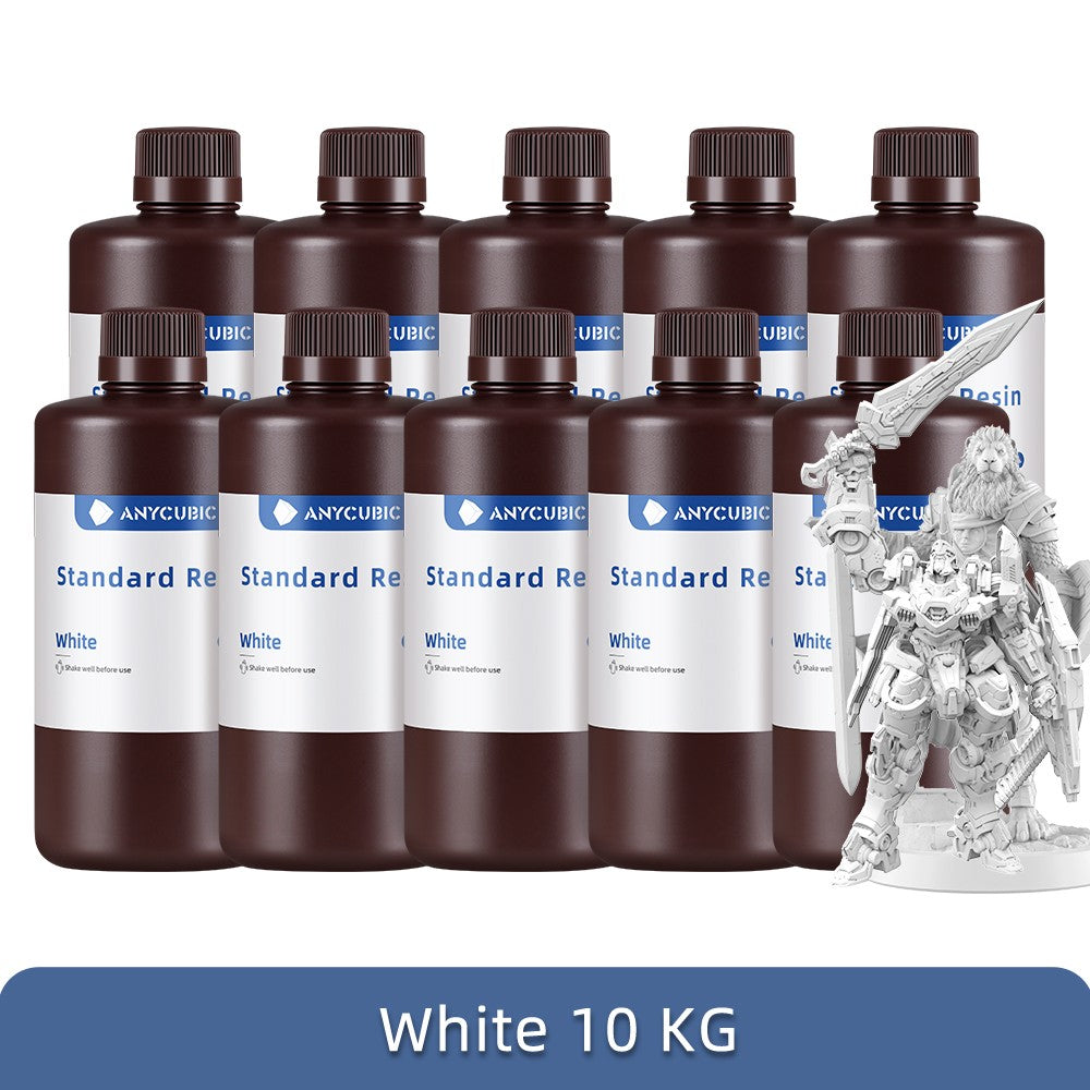 ANYCUBIC 5KG/10KG 405nm resina estándar UV/resina estándar V2 para impresora 3D Photon Mono 4 resina de impresión 3D resina sensible a los rayos UV