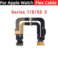 Para Apple Watch SERIES 7 8 41mm 45mm SE 2022 40MM 44MM LCD conector de pantalla táctil placa base cinta reemplazo de cable flexible