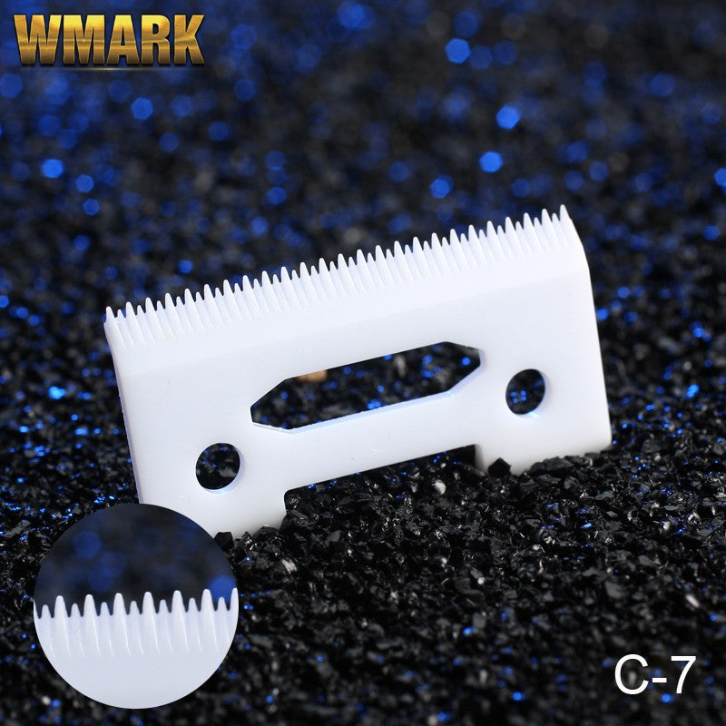 Cortadora de pelo recargable WMARK NG-108 NG-118 de estilo transparente, cortadora de pelo profesional con cable y NG-202 inalámbrica
