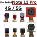 Cámara principal trasera para Xiaomi Redmi Note 13 Pro Note13Pro 4G 5G, piezas de Cable flexible de módulo de cámara frontal pequeña