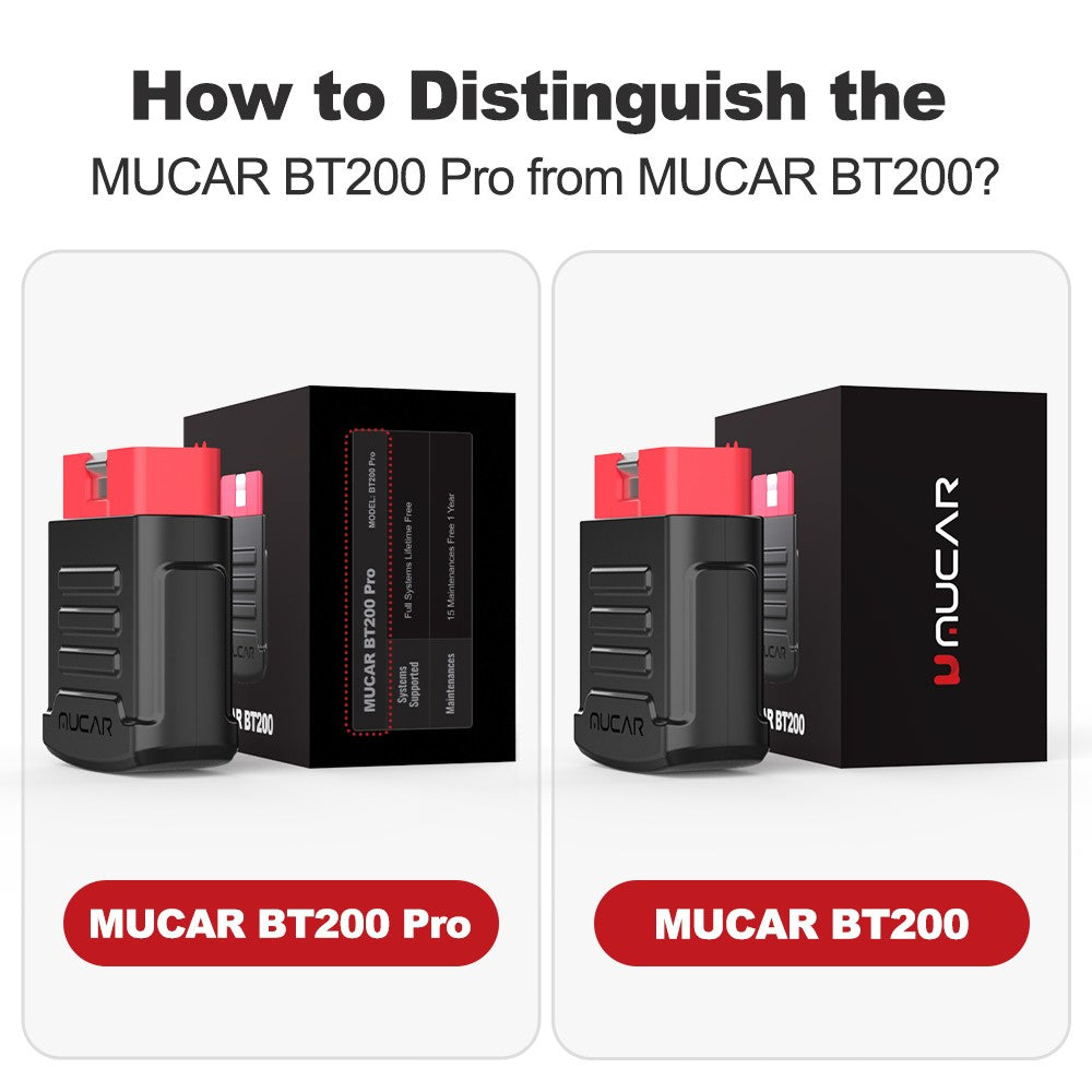 MUCAR BT200/BT200 PRO, herramienta de diagnóstico de coche con Bluetooth, aceite IMMO SAS 15, reinicio OBD2, escáner, lector de código automático para diagnóstico de sistema completo