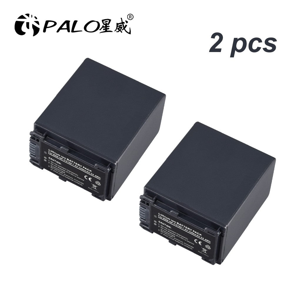 PALO NP-baterías FV100 NP-FV100 FV100, Cargador USB LCD para cámara Sony NP-FV30, NP-FV50, SX83E, SX63E, NP-FV70, AX100E