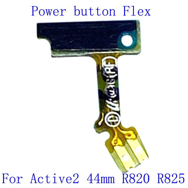 1 Uds. Interruptor de botón de menú de retorno trasero con tecla de encendido y apagado Cable flexible para Samsung Galaxy Watch Active 2 R830 R835 R820 R825 40mm 44mm