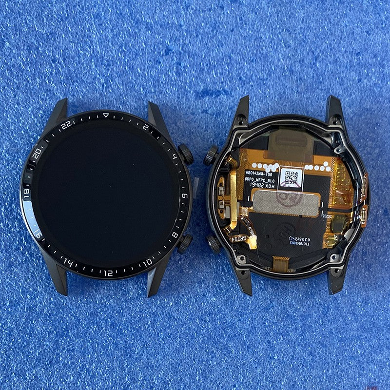 Eje Original 1,39 "para Huawei Watch GT 2 GT2 LTN-B19 DAN-B19 marco de pantalla LCD + Digitalizador de Panel táctil 46MM 42MM