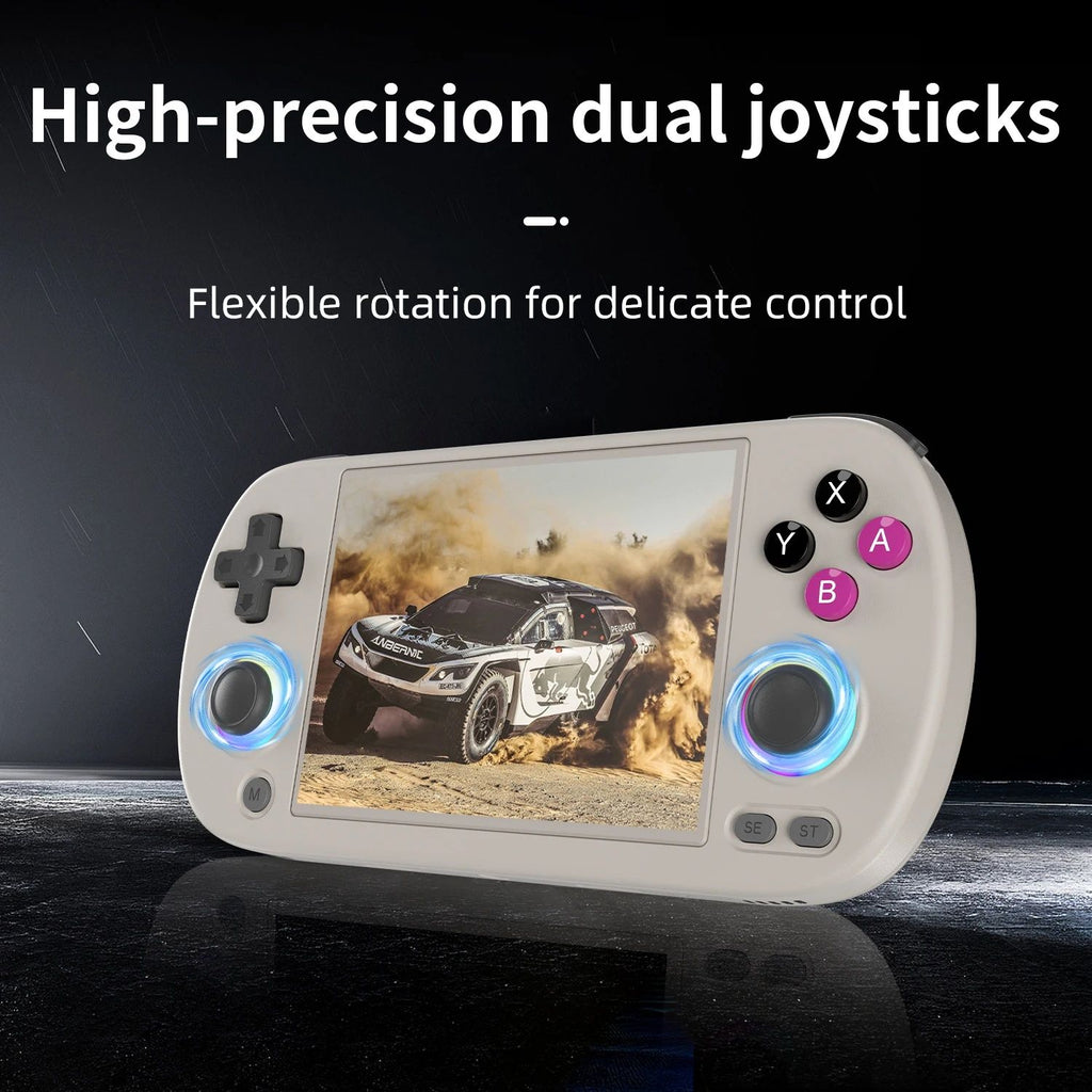 ANBERNIC RG40XX H consola de juegos portátil Retro consolas de videojuegos RG 40XX H 3200mAh 4,0 pulgadas pantalla IPS Joystick iluminación RGB