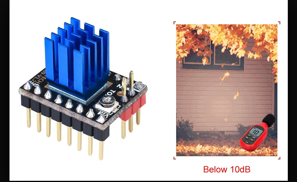 BIGTREETECH controlador de Motor paso a paso TMC2209 V1.3  piezas de impresora 3D TMC2208 para BTT Octopus SKR V1.4 SKR Mini E3 Ender3 V2 Voron 2.4