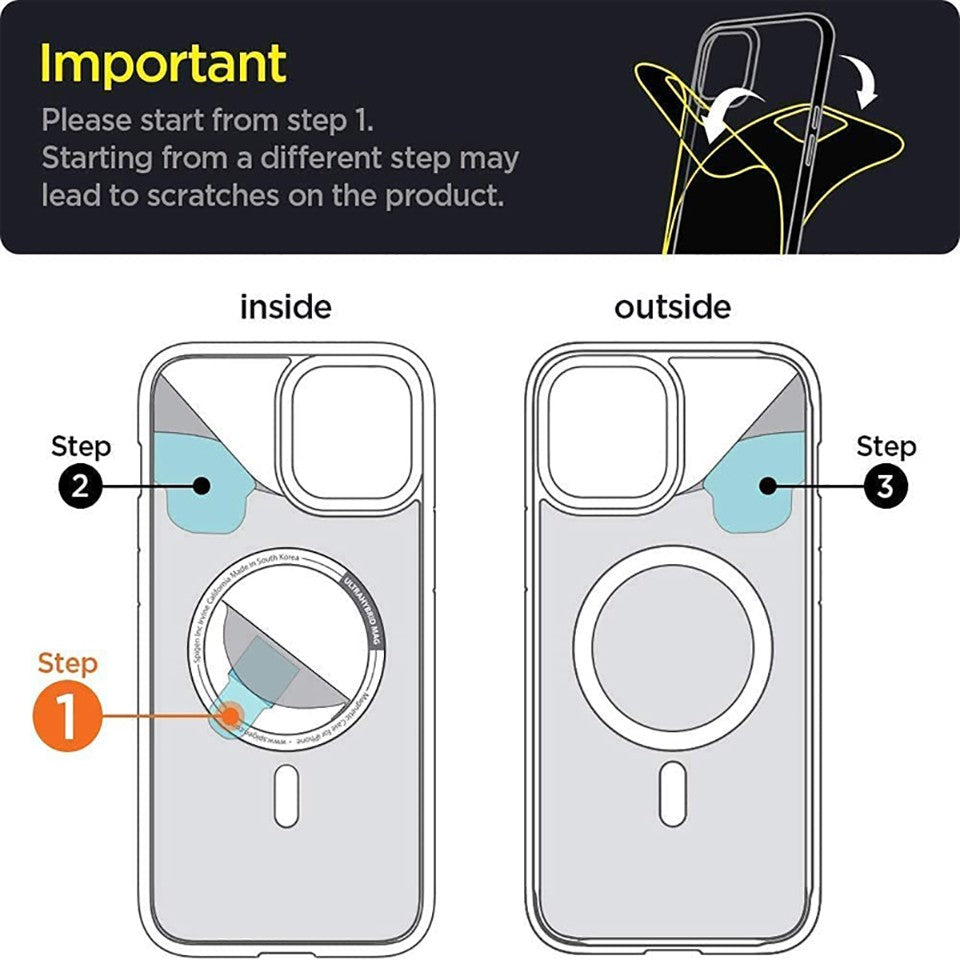 Magsafing-funda magnética Original para iPhone, carcasa de silicona acrílica para modelos 13, 15, 12, 11, 14, 16 Pro Max, Mini, X, XS, XR Plus, SE