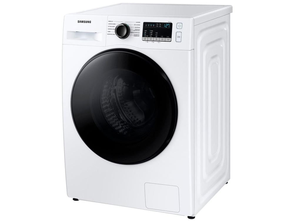 Lavadora Samsung Inverter de 11 kg, Acero Inoxidable, 12 Programas de Lavado, Blanca, WW11T4040BE/AZ - 110V