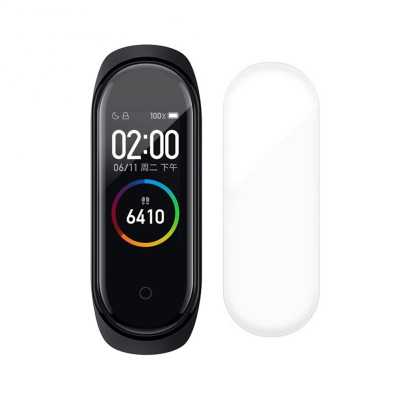 Película de hidrogel para Xiaomi Mi Band 8, Protector de pantalla en Xiomi Mi band 8 7 Pro 6 5 4 3, películas protectoras suaves, no de vidrio, 5 uds.