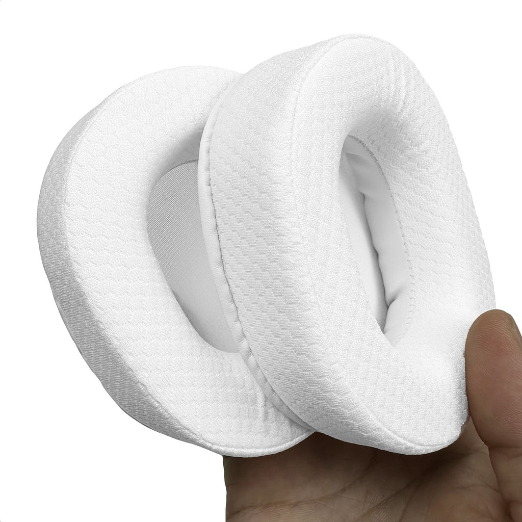 Nullkeai-almohadillas de repuesto para auriculares Anker Soundcore Life Q30 Q35 Q10 Q20, almohadillas de Gel refrescante, funda de malla, orejeras