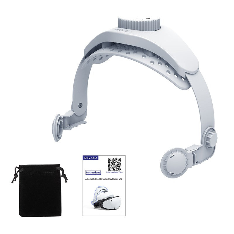 Correa de cabeza ajustable para gafas SONY PS VR2 VR, soporte de auriculares retráctil para accesorios de expansión PlayStation VR2