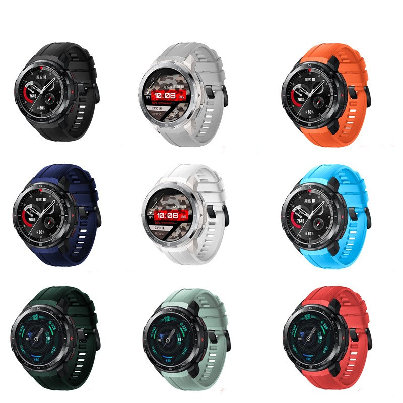 Correa de silicona para Honor Watch GS Pro, pulsera deportiva suave para Huawei Honor GS Pro, accesorios, correa de reloj inteligente