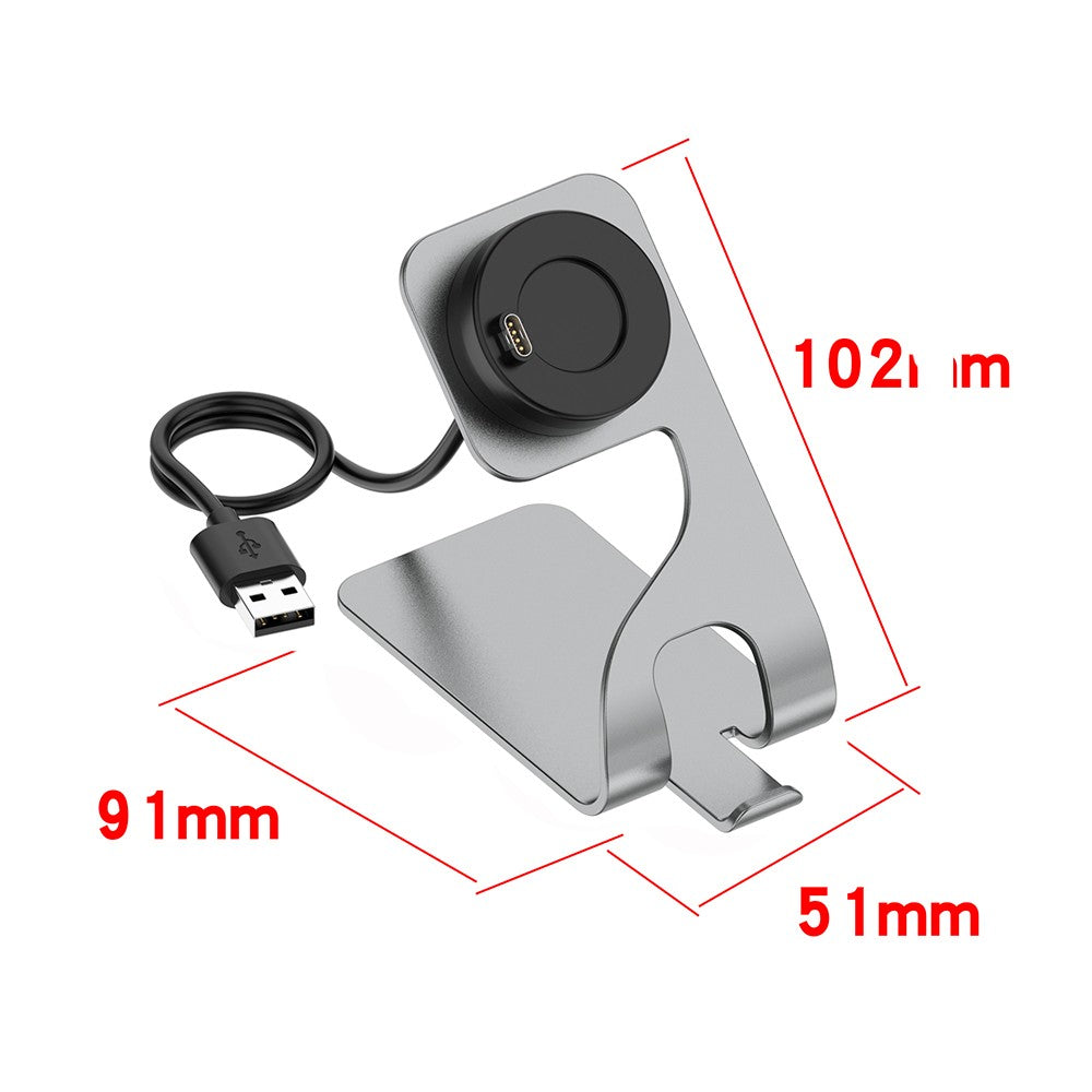 Soporte de cargador para Garmin Venu 3S y Fenix 7X, Cable de carga/Vivoactive 3 4 4S para Fenix 5 5X Plus 6 6X 6s/Instinct2
