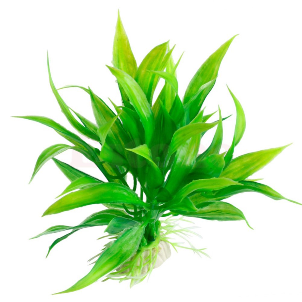 Planta de agua de plástico Artificial, decoraciones de Acuario, plantas de pecera, hierba, adorno de flores, decoración, accesorios acuáticos, 1 ud.