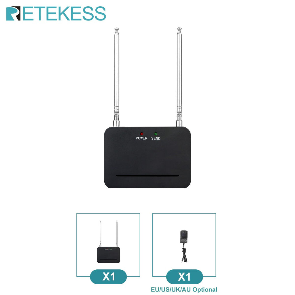 RETEKESS-sistema inalámbrico de llamadas para camarero, buscapersonas para restaurante, receptor de reloj T128, botón de llamada T117, servicio al cliente para cafetería