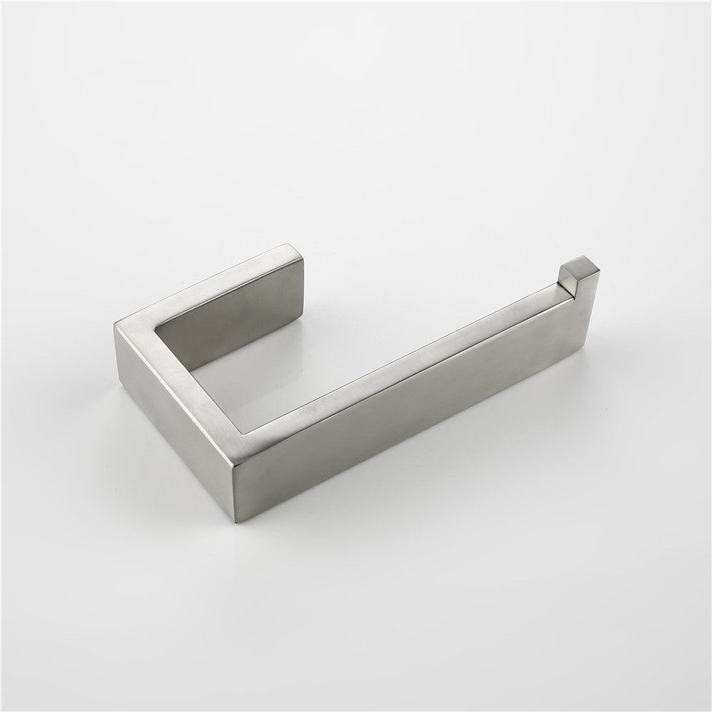 Juego de accesorios de baño, portarrollos de papel higiénico, soporte de toalla, barra de gancho de acero inoxidable, montado en la pared para dormitorio, cocina, Kit de Hardware de baño