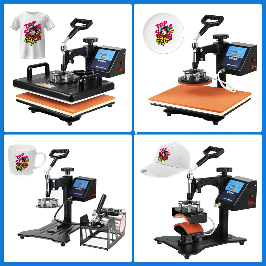 Máquina de prensado en caliente por sublimación multifuncional, Combo 15 en 1, impresora de transferencia de calor para tazas/tapas/fútbol/botella/bolígrafo/zapatos