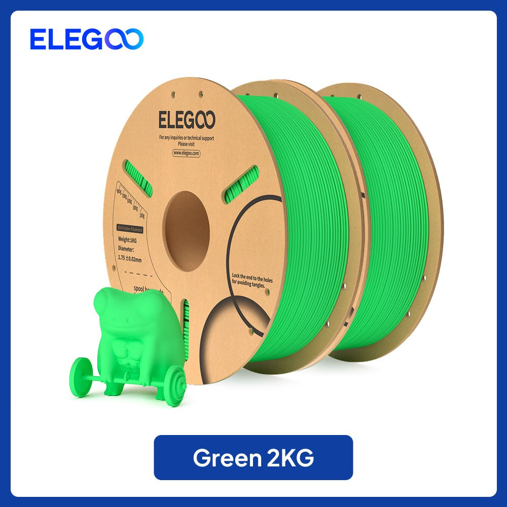 ELEGOO 1kg 1,75mm filamento PLA plástico 3D PLA para impresora 3D Material consumible para impresora 3D NEPTUNE 3 PRO FDM