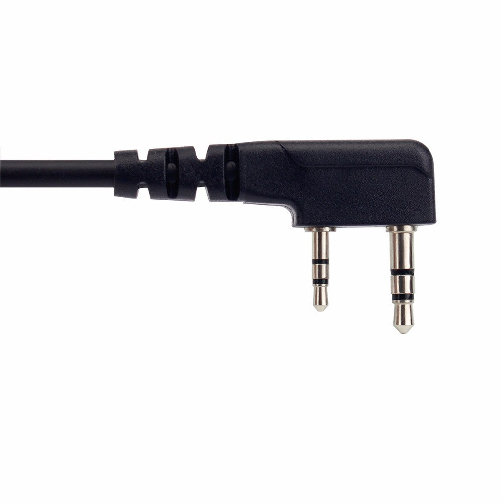Cable de Programación USB de Dos Pines para Walkie Talkie Retevis TK3107, Compatible con Baofeng UV-5R UV-82 Retevis RA89R/G Ailunce H1, Sistema Win XP/7/8
