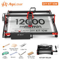 Router CNC de Escritorio Algolaser para Principiantes, 12000 mm/min, Kit DIY, 5W 10W, Conexión con Teléfono, Máquina de Grabado Multifunción para Trabajar la Madera