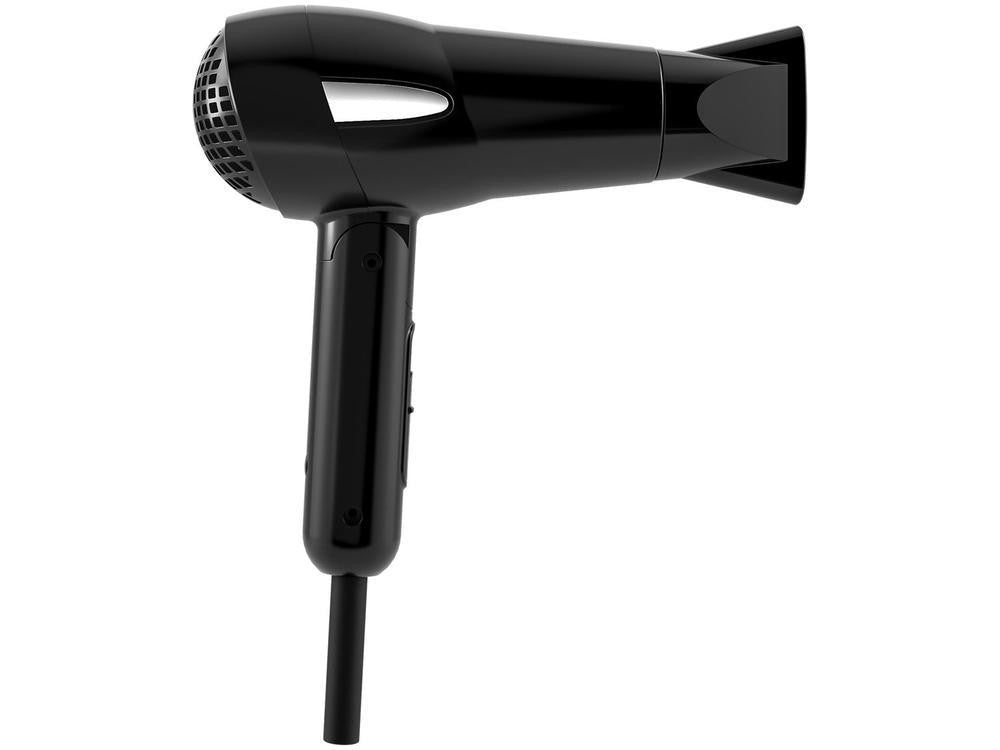 Secador de pelo iónico Britânia Tourmaline, negro, 1200 W, 2 velocidades, BSC1200