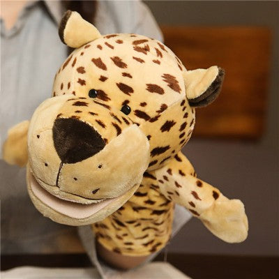 Juguetes de Peluche, Marionetas de Dedo, Muñecas Kawaii, Juguetes Educativos para Bebés, León, Elefante, Conejo, Mono, Regalo para Niños