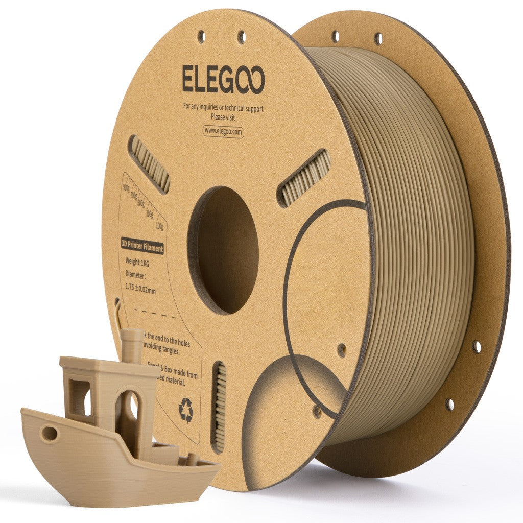 ELEGOO 1kg 1,75mm filamento PLA plástico 3D PLA para impresora 3D Material consumible para impresora 3D NEPTUNE 3 PRO FDM