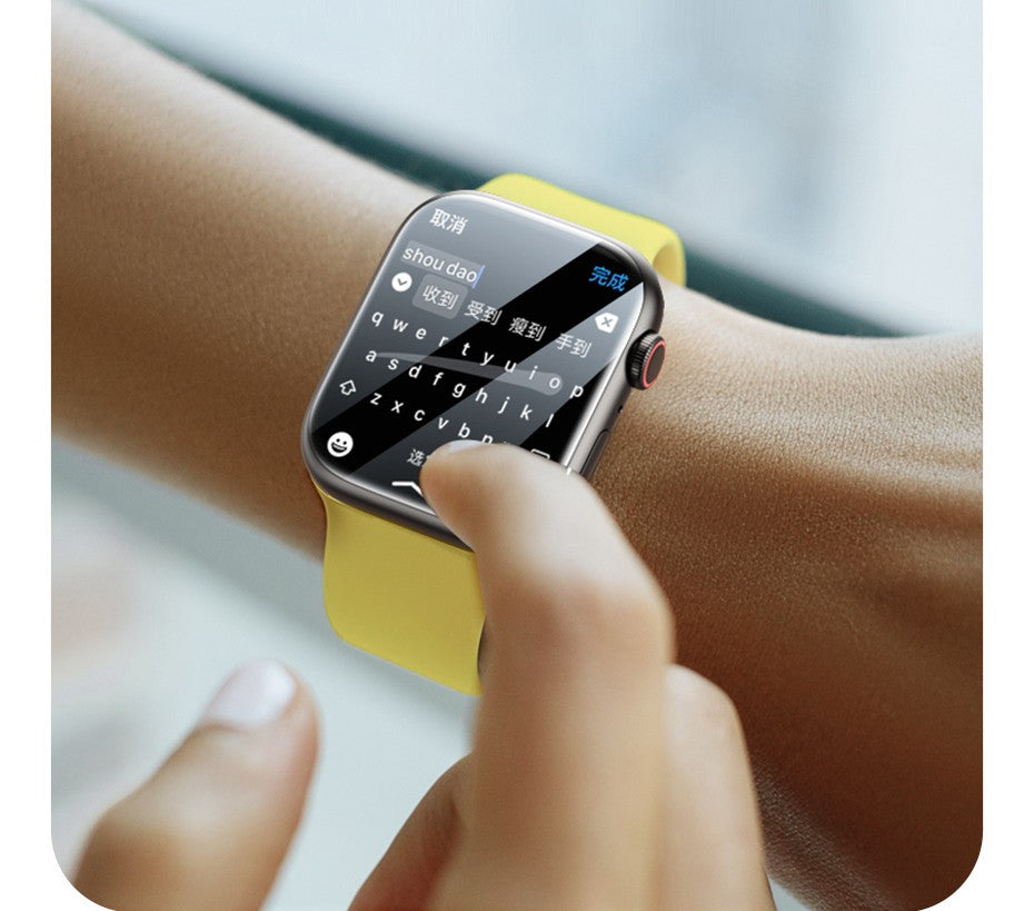 Baseus 2 uds Nano Protector de pantalla para Apple Watch 8 7 6 SE SE2 5 4 hidrogel suave 40/41/44/45mm película protectora de cobertura completa