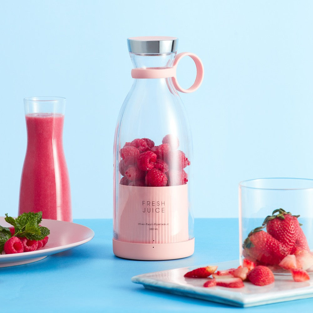 Exprimidor eléctrico portátil, minilicuadora Usb, extractores de frutas, batidos de alimentos, máquina multifunción para hacer jugo