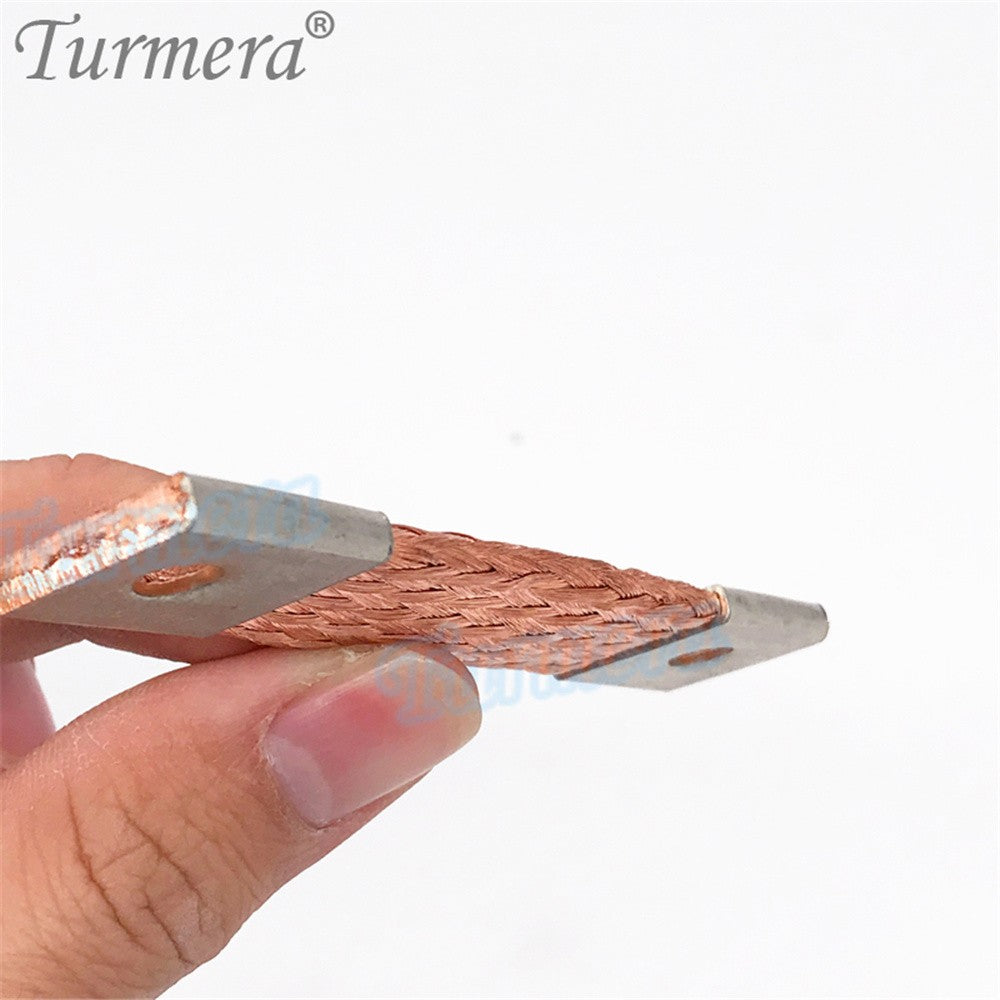 Turmera-batería Lifepo4 de 12V, conector de cobre Flexible, 56mm, 74mm, 2mm, 400A, para uso en batería Lifepo4 de 200Ah, 230Ah, 280Ah, 320Ah