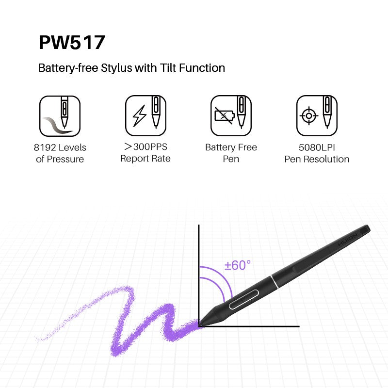 HUION-tableta gráfica Kamvas 24 Plus de 23,8 pulgadas, QLED Monitor con pantalla IPS, completamente laminada, 140% sRGB Pantalla de dibujo Lápiz digital 8192 niveles de presión