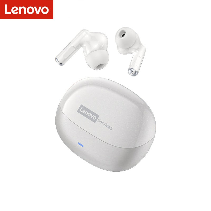 Auriculares Inalámbricos Lenovo LE257 con Bluetooth 6.0, Sonido HiFi, Cancelación de Ruido ENC, Auriculares TWS para Juegos y Deportes con Micrófono