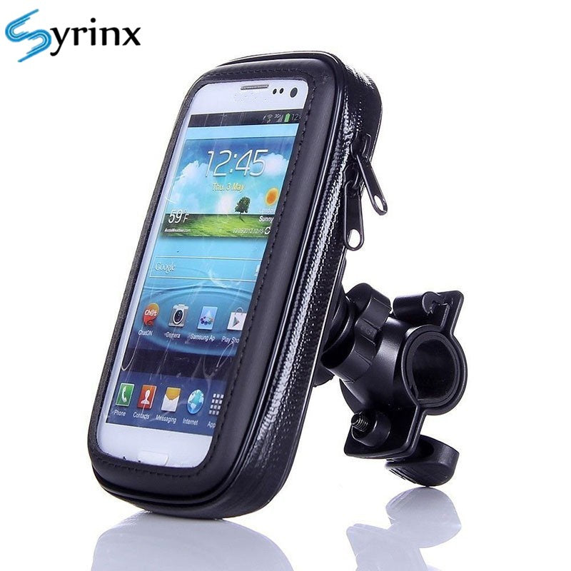 Soporte de teléfono para motocicleta y bicicleta, funda impermeable, bolsa de teléfono para bicicleta para iPhone Xs 14, Samsung s8 s9, soporte móvil, funda para patinete