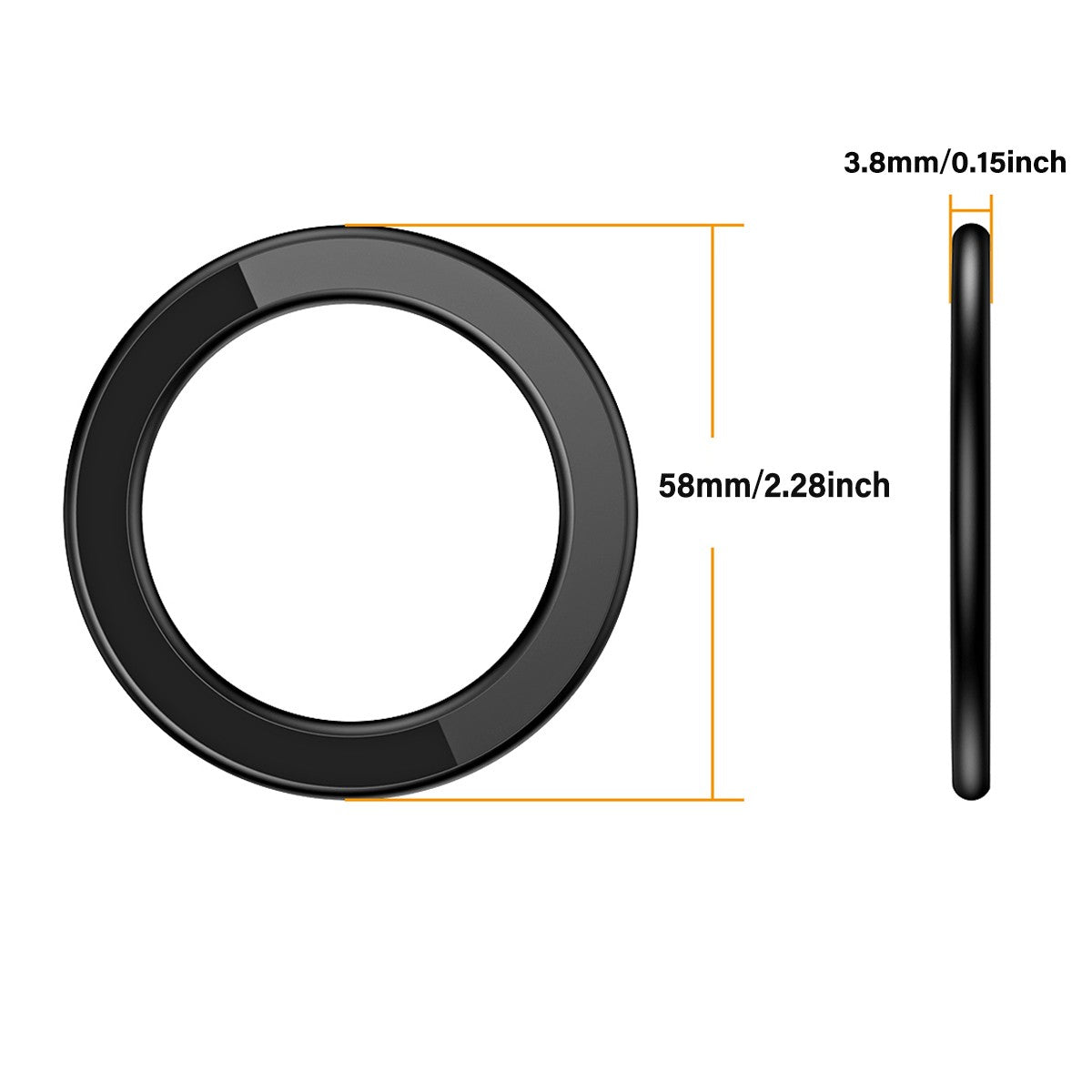 Soporte de anillo magnético para iPhone 14, 13, 12, soporte magnético de pared para teléfono móvil, soporte magnético para teléfono de coche, funda Magsafe, iPad, tableta