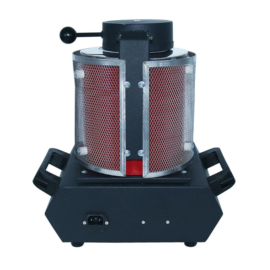 NIUPIKA-horno Digital de fusión de oro, 3KG, capacidad de calefacción, 2100W, fundición, refinación, herramienta de joyería de plata y metales preciosos