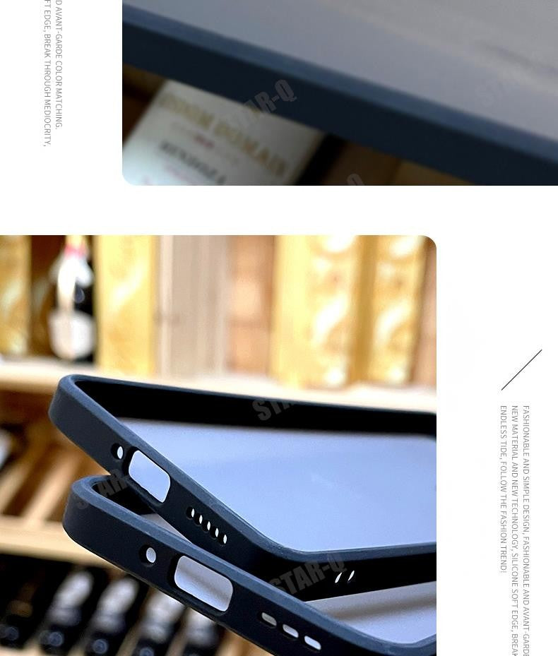Funda rígida mate Note12 S para Xiaomi Redmi Note 12 Pro Plus 5g 12s 12pro 4g, funda trasera de silicona translúcida a prueba de golpes Redmi12