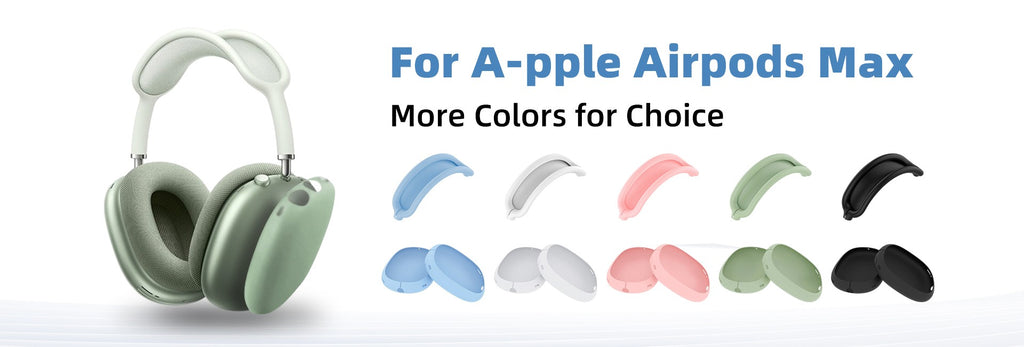 Funda transparente suave antiarañazos para AirPods Max TPU inalámbrico a prueba de golpes funda protectora para auriculares