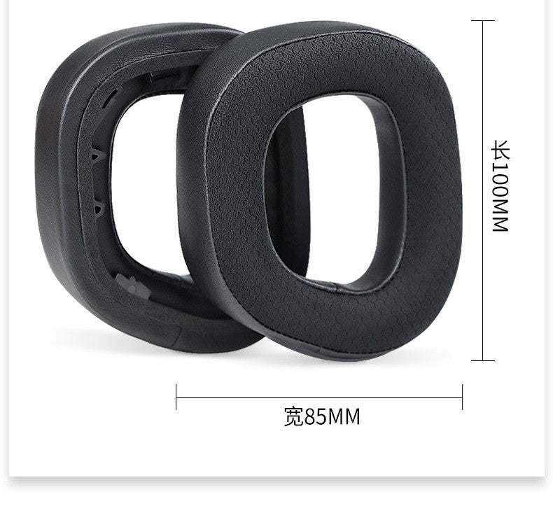 Almohadillas planas de espuma suave de repuesto para auriculares, Gel de hielo proteico transpirable para CORSAIR HS80 RGB, alta calidad 6,30