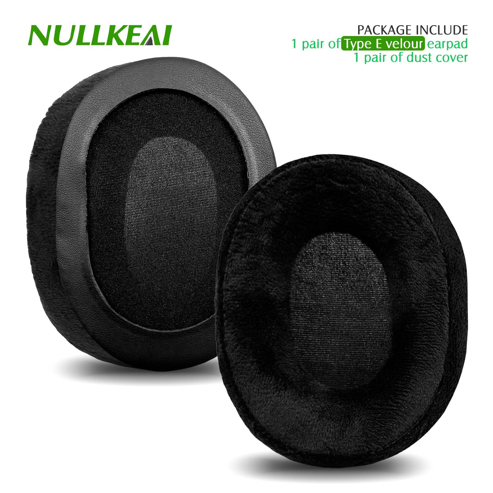 Nullkeai-almohadillas de repuesto para auriculares Anker Soundcore Life Q30 Q35 Q10 Q20, almohadillas de Gel refrescante, funda de malla, orejeras