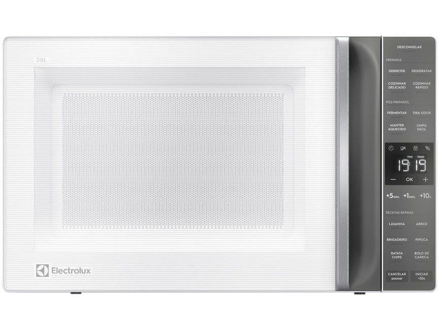Electrolux Microondas Blanco y Gris de 36L ME36B - 110V