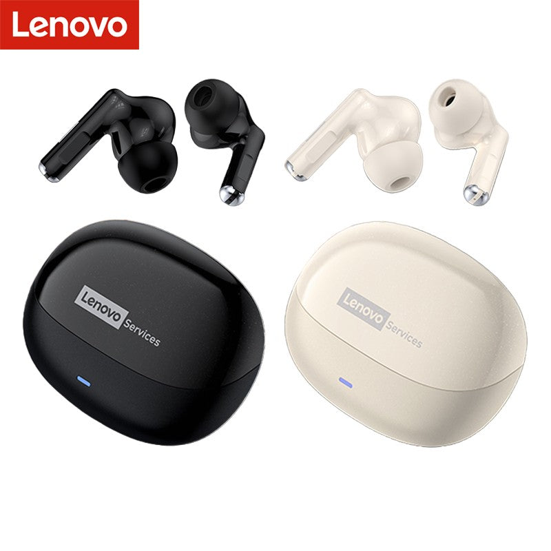 Auriculares Inalámbricos Lenovo LE257 con Bluetooth 6.0, Sonido HiFi, Cancelación de Ruido ENC, Auriculares TWS para Juegos y Deportes con Micrófono